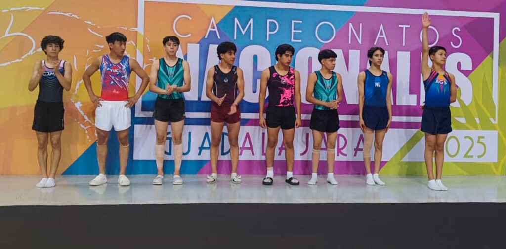 Aguascalientes clasifica a Olimpiada Nacional 2025 en Gimnasia de Trampolín
