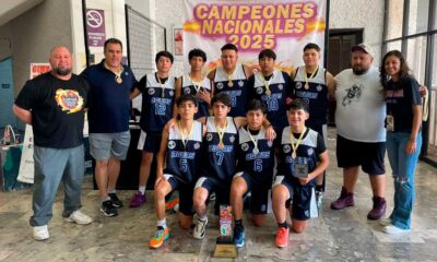Aguascalientes destaca en la Olimpiada Federada de Basquetbol 2025