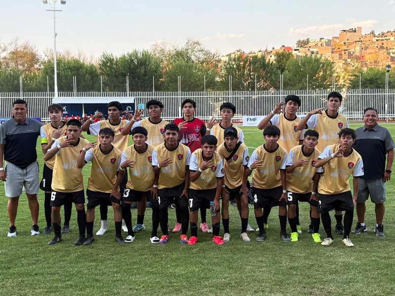 Aguascalientes mantiene el invicto en el Nacional Sub 17 de futbol