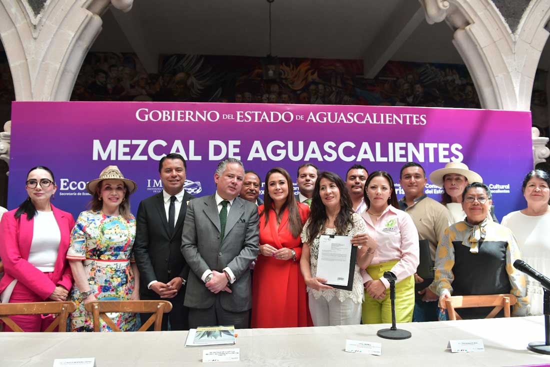 Aguascalientes obtiene denominación de origen mezcal anuncia Tere Jiménez