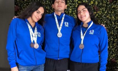 Con 4 medallas concluye participación la UAA en la natación de la Universiada Nacional 2025