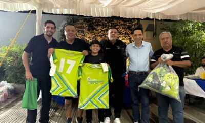 Entregan uniformes y roles de juego de la etapa final del regional de futbol de la Copa Aguascalientes