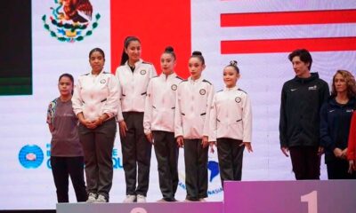 Gimnasia de Aguascalientes gana plata en Panamericano en Asunción Paraguay