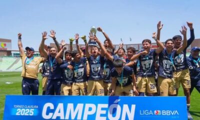 Hidrocálido es campeón Sub 17 de Futbol con Pumas