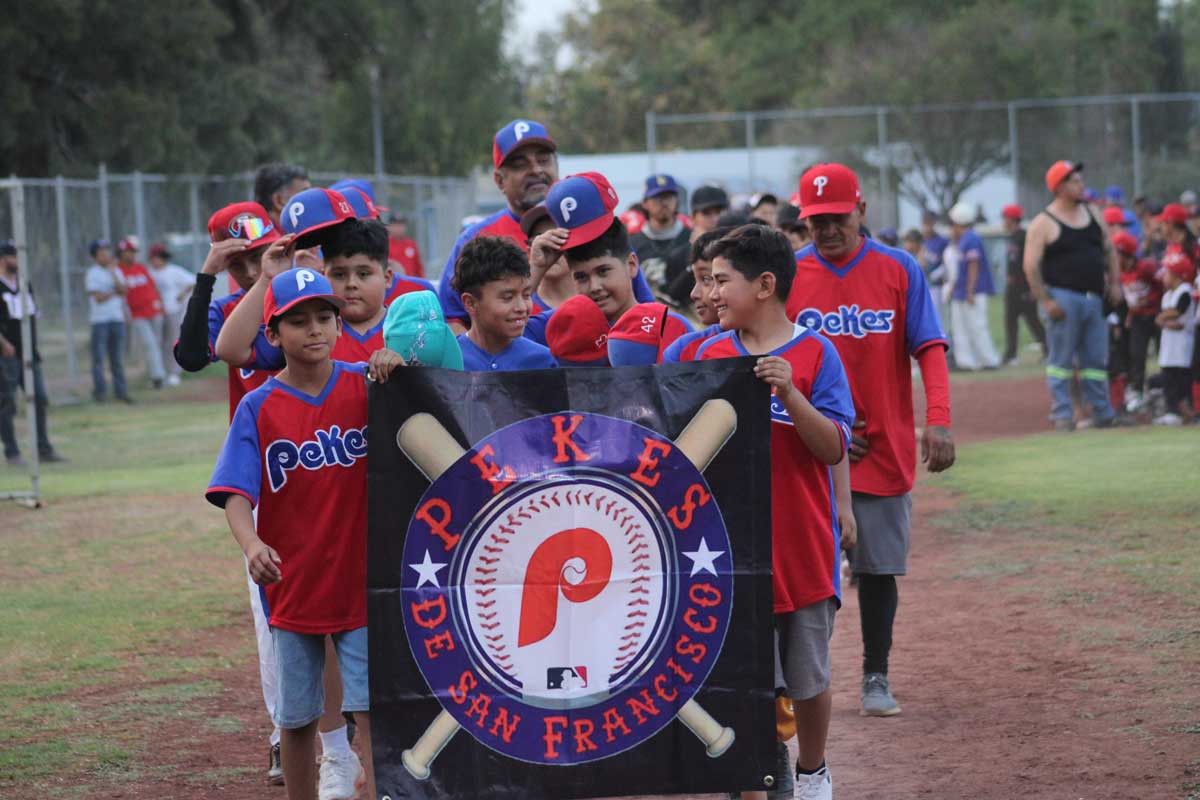 Inauguran el torneo de la Liga Pequeña Ferrocarrilera de Beisbol Infantil y Juvenil