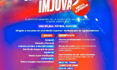 Invita IMJUVA al torneo de basquetbol y futbol de bachilleratos 2025