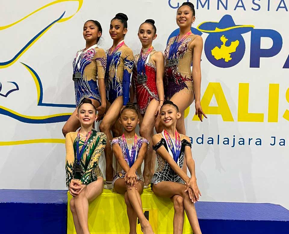 Kalinka brilla en la Copa Jalisco de gimnasia Artística 2025