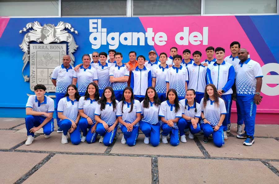 La selección de natación de Aguascalientes lista para la Olimpiada Nacional
