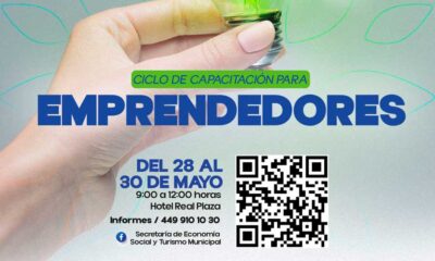 Municipio de Aguascalientes invita al 3er ciclo de capacitación para emprendedores y empresarios