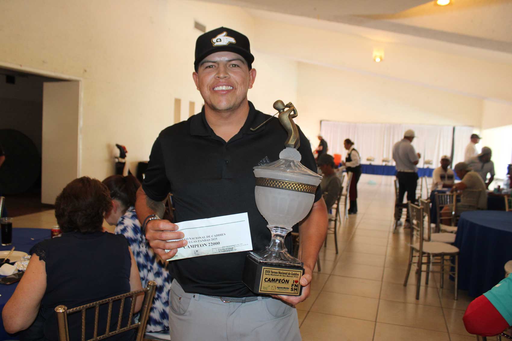 Nuevo campeón en el Nacional de Caddies de golf en Aguascalientes