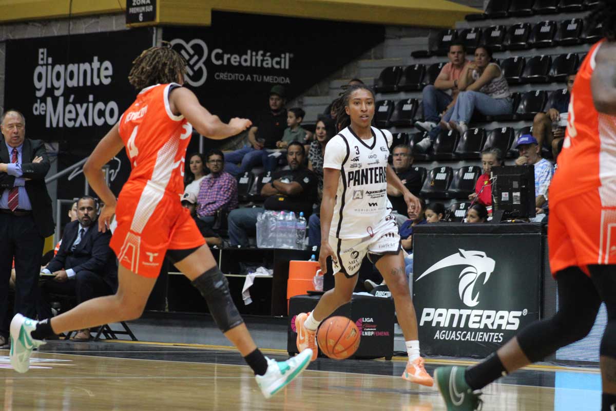 Panteras domina al Correcaminos con doble victoria en la LNBP Femenil