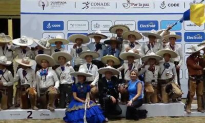 Plata para Aguascalientes en los Charros de la Olimpiada Nacional 2025