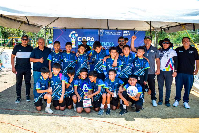 Premian a los campeones de futbol de la Copa Aguascalientes 2025