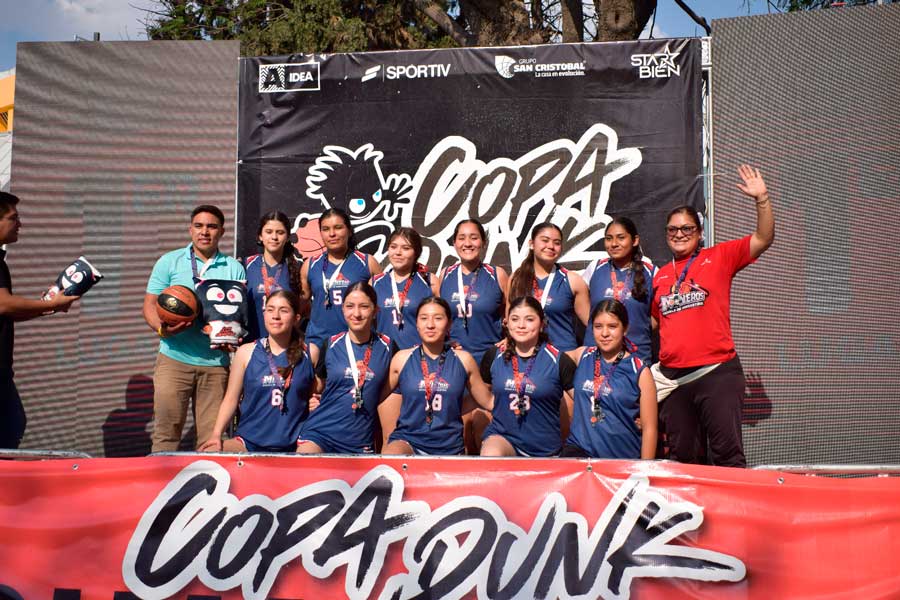 Premian a los campeones de la Copa Dunk 2025 en Aguascalientes