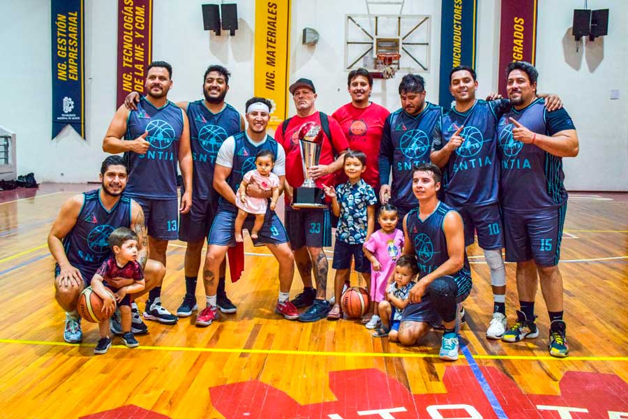 SNTIA Bicampeón de la Liga Mayor de Basquetbol en Aguascalientes
