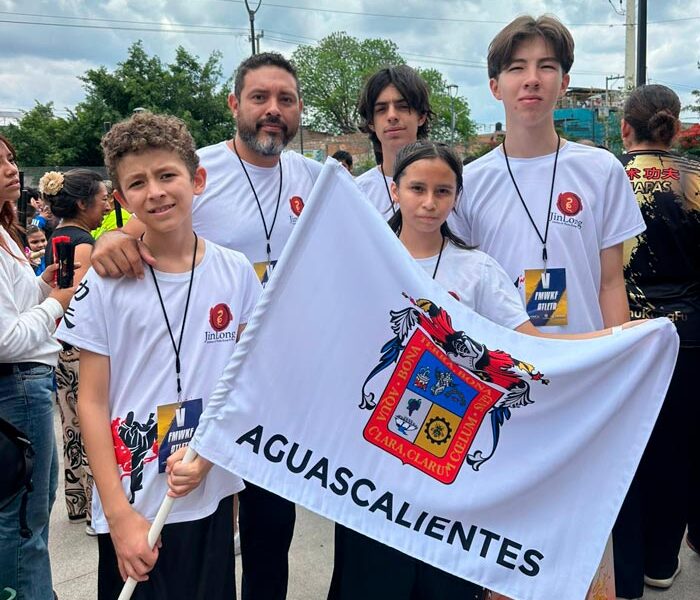 Aguascalientes destaca en el Nacional de Wushu 2025