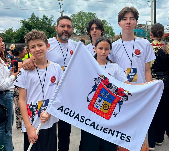 Aguascalientes destaca en el Nacional de Wushu 2025