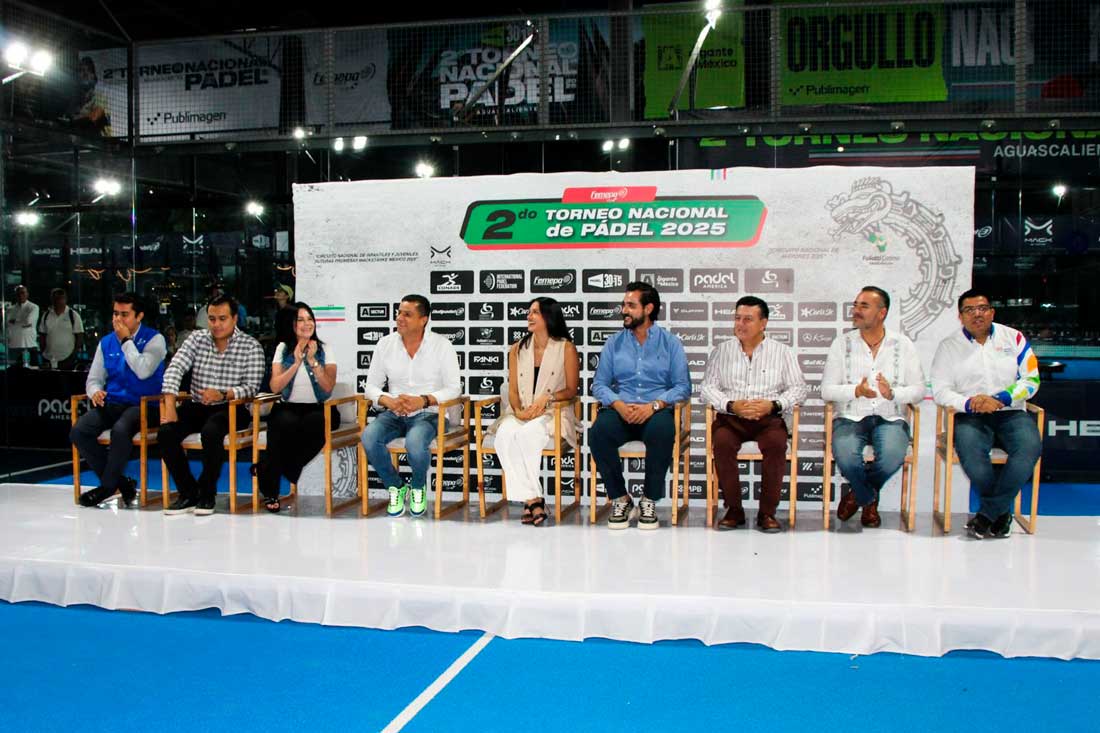Aguascalientes sede del 2do Nacional de Pádel 2025