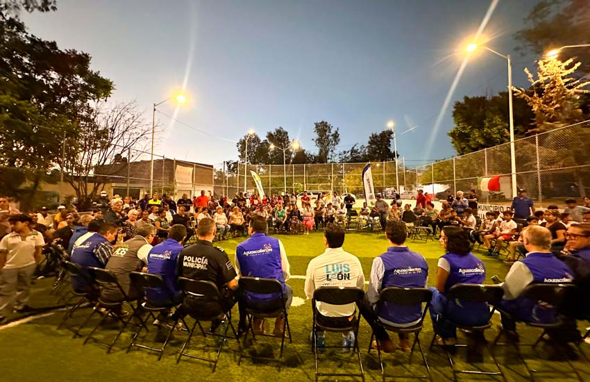 Alcalde de Aguascalientes, visita el Fraccionamiento Ojocaliente I