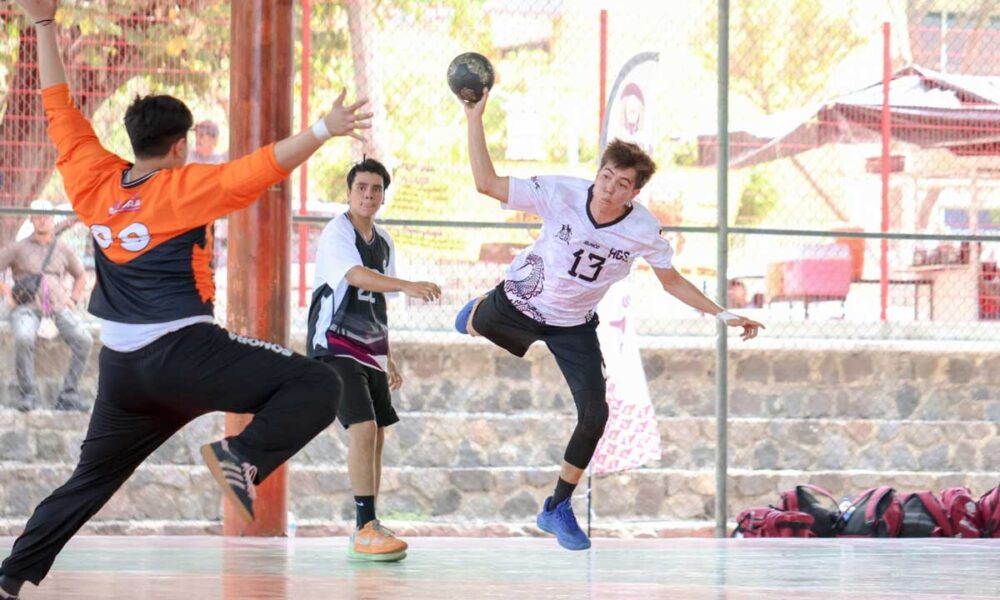 Arrancan con triunfos juveniles de handball de Aguascalientes en Olimpiada Nacional 2025