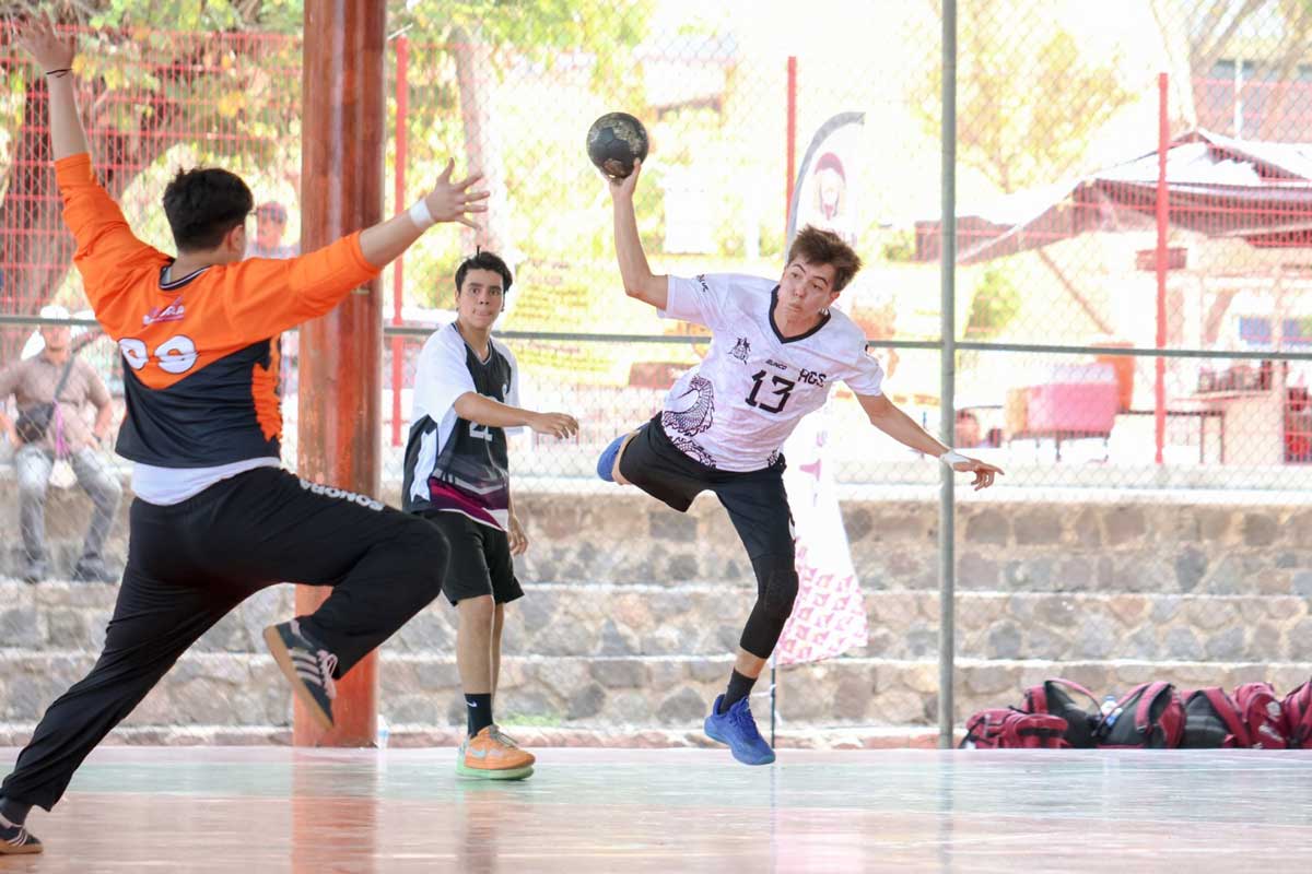 Arrancan con triunfos juveniles de handball de Aguascalientes en Olimpiada Nacional 2025
