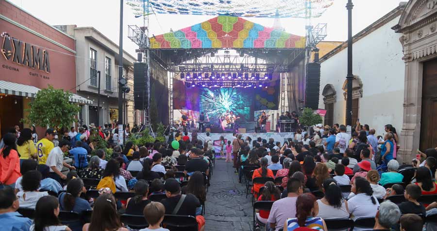 Festeja IMAC a las niñas y niños de Aguascalientes en el Corredor Cultural Carranza