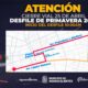 Habrá cierre de calles en el centro de la ciudad por el Desfile de Primavera 2025