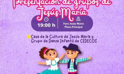 Jesús María participará en el Festival Infantil de Danza Folclórica “Serenata La Villita” 2025