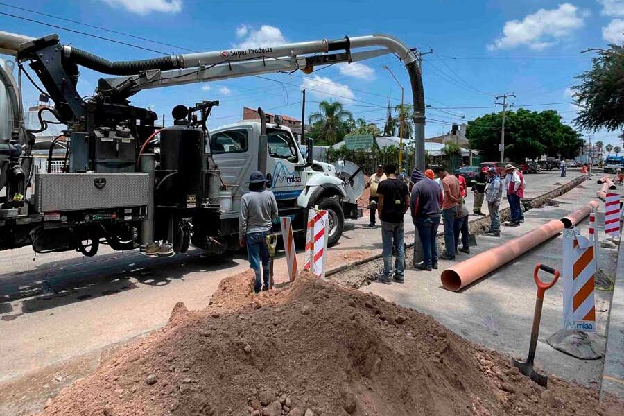 MIAA invierte 3.3 millones en rehabilitación en el Barrio de la Purísima