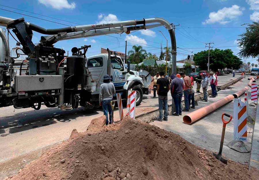 MIAA invierte 3.3 millones en rehabilitación en el Barrio de la Purísima