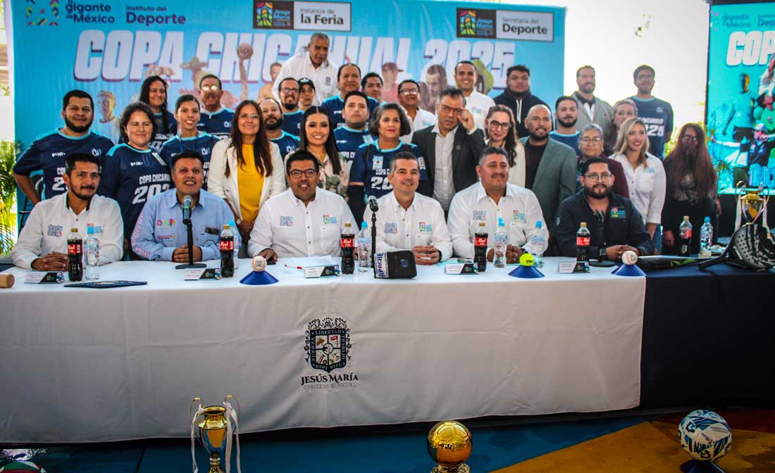 Más de 20 actividades deportivas en la Copa Chicahual 2025 en Jesús María