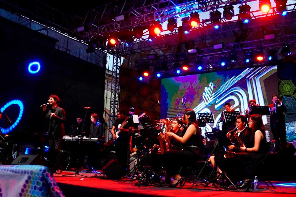 Noche de talento universitario: jazz y romanticismo en el Corredor Cultural Carranza 