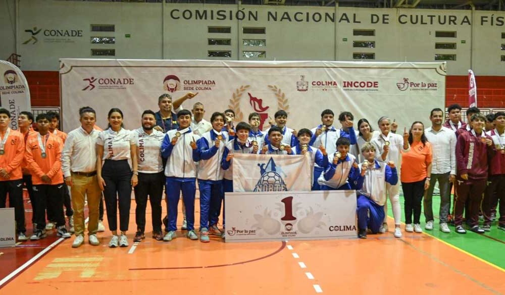 Oro para Aguascalientes en el handball de la Olimpiada Nacional 2025