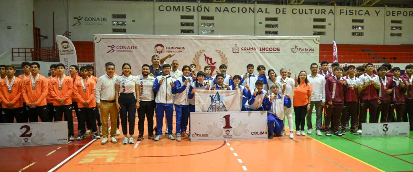 Oro para Aguascalientes en el handball de la Olimpiada Nacional 2025