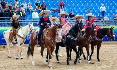 Espectacular inauguración del Nacional Charro y Escaramuzas Infantil en Aguascalientes