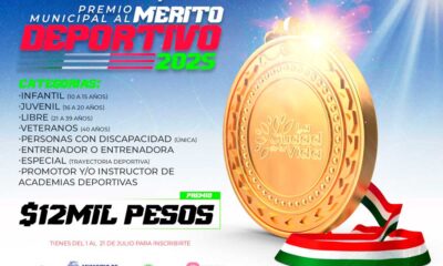 Invita Municipio de Aguascalientes al Premio al Mérito Deportivo 2025