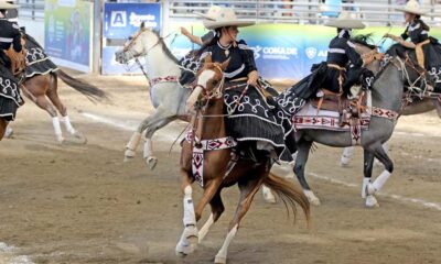 Las Palomas en las finales del Nacionalito Charro y de Escaramuzas en Aguascalientes