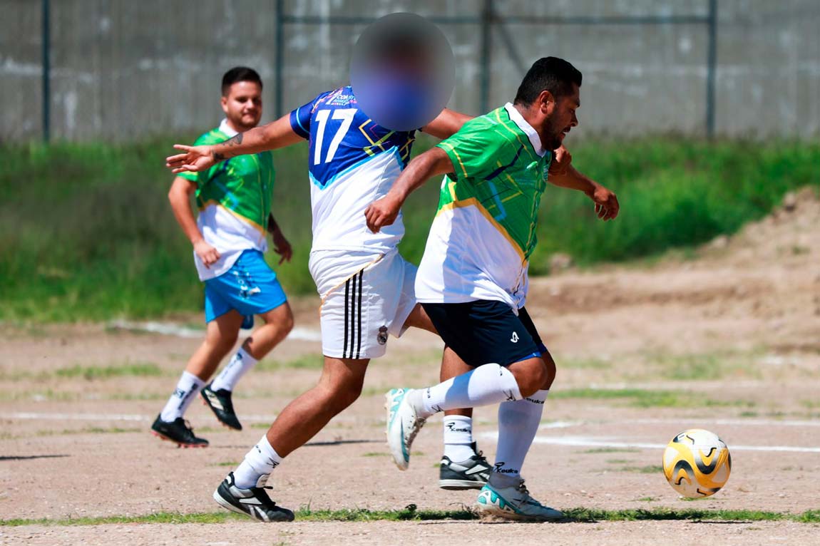 Lucha libre y futbol en el CERESO de Aguascalientes