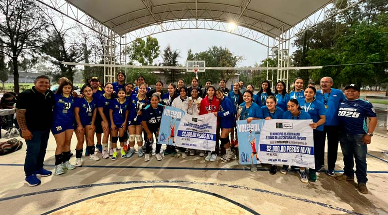 Mizuno es el campeón de la Copa Chicahuales de voleibol 2025
