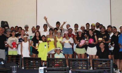 Premian a los ganadores de la 2da etapa de la Copa Pulgas Pandas de Tenis 2025