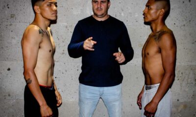 Se lleva a cabo el pesaje de la función de box de la Copa Chicahuales 2025