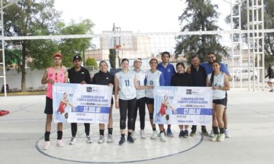Se lleva a cabo el torneo de voleibol mixto de la Copa Chicahual 2025