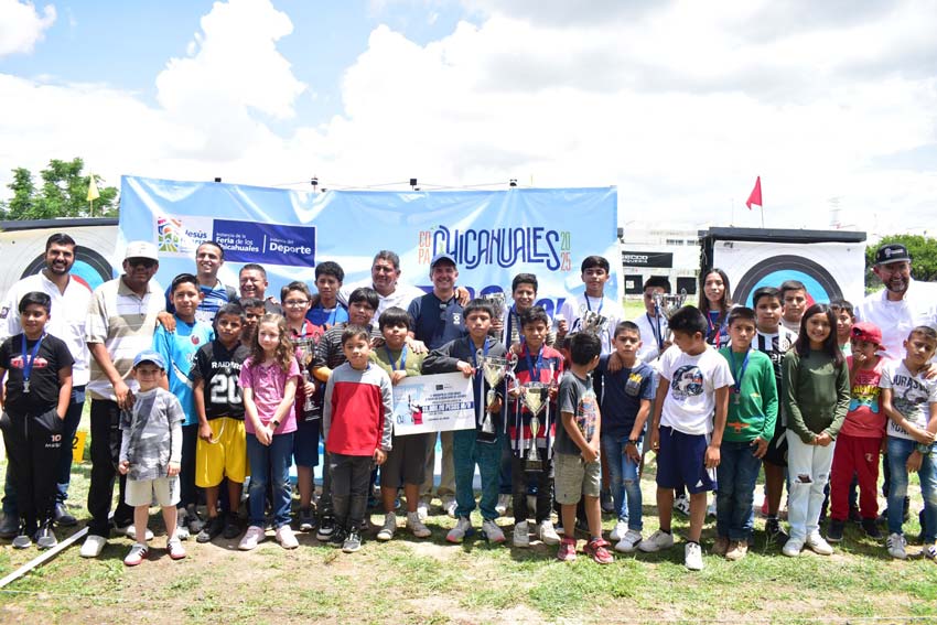 Se disputa el torneo de tiro con arco de los Chicahuales 2025