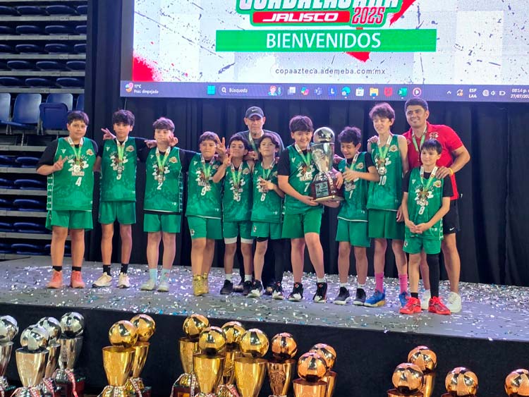 Aguascalientes subcampeón en la Copa Azteca de Basquetbol Nacional