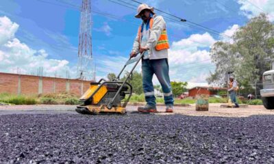 Continúa Municipio de Aguascalientes con el bacheo y limpieza de calles afectadas por la lluvia