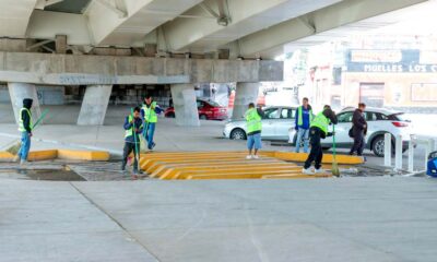 Continúa Servicios Públicos con acciones de limpieza y prevención de riesgos en temporada de lluvias