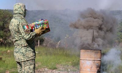 Destruye Municipio De Aguascalientes pirotecnia decomisada