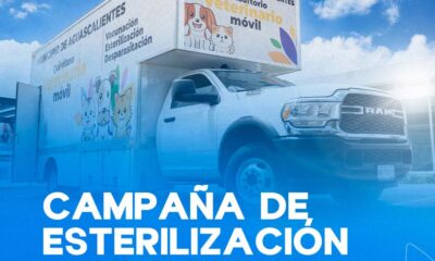 El quirófano veterinario móvil de Aguascalientes llega a Peñuelas y a la Delegación Pozo Bravo