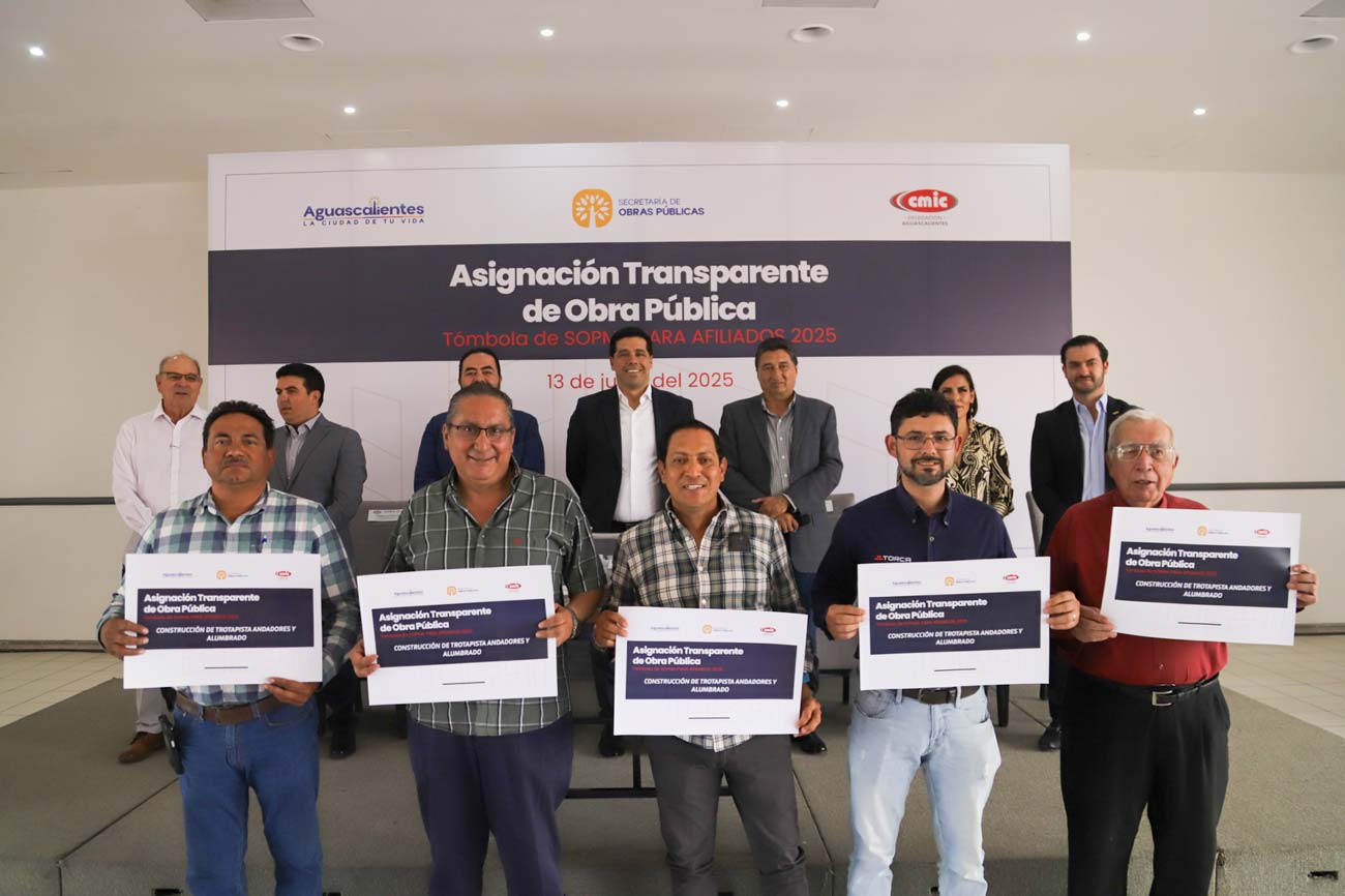 Encabeza Leo Montañez asignación transparente de obra pública