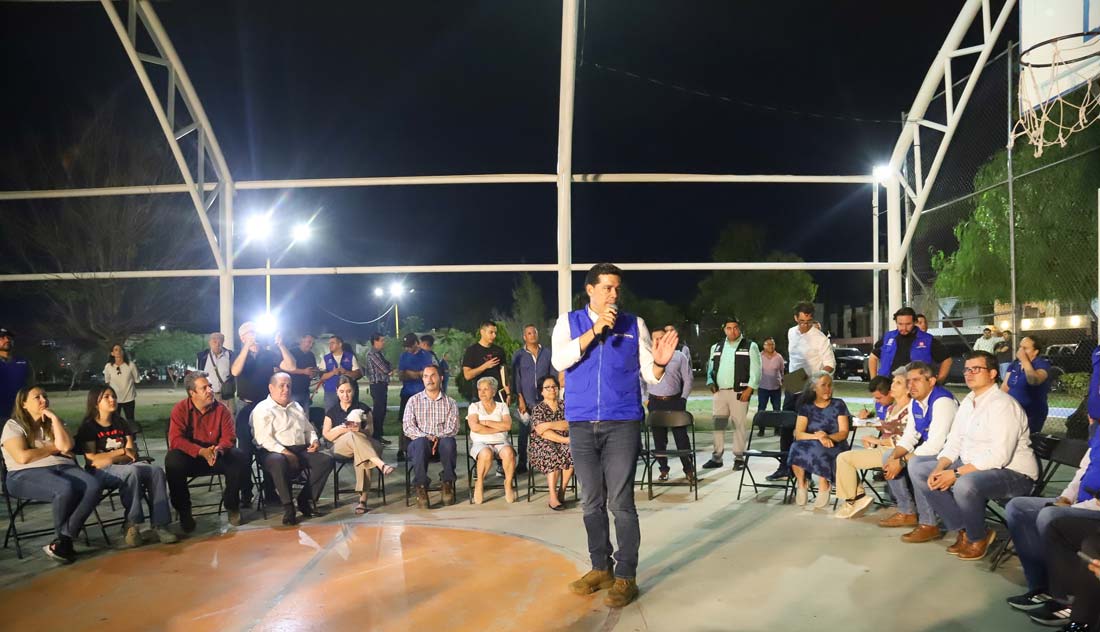 Municipio y vecinos de Villa Teresa evalúan acciones para mejorar el entorno